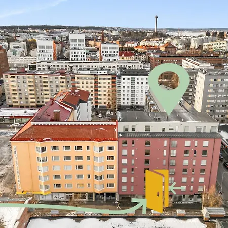 Come In Ilmatar 93sqm Luxury 3bd For 5 People In Centrum Next To Tammelantori Tampere